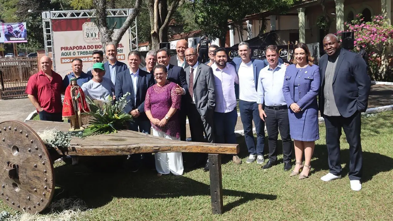 Aniversário de 301 anos do Encontro da Imagem do Senhor Bom Jesus de Pirapora e 67 anos de Emancipação reúne autoridades e comunidade