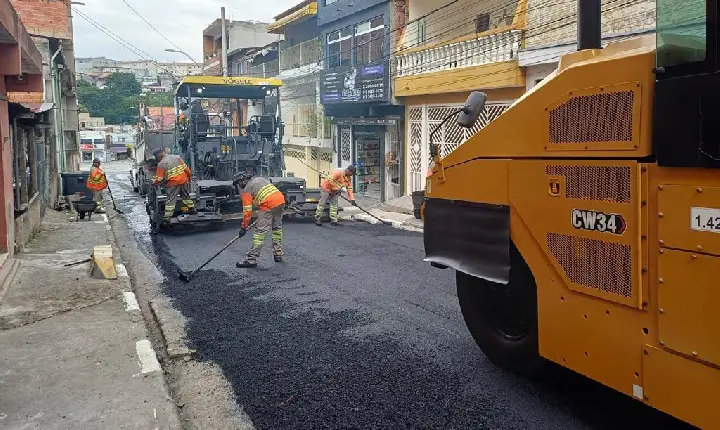 Barueri: Programa de recapeamento tem obras no Jardim Paulista e no Centro