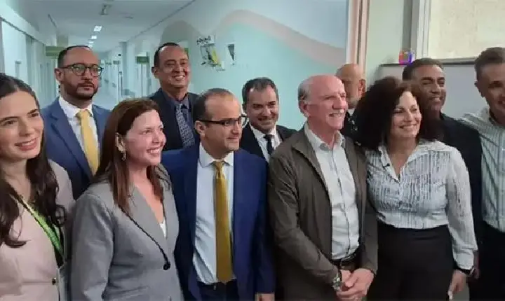 Beto Piteri prefeito de Barueri, inaugura nova ala de cuidados paliativos no Hospital de Retaguarda