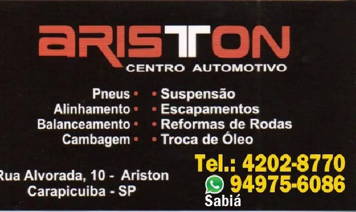 Centro Automotivo - Ariston