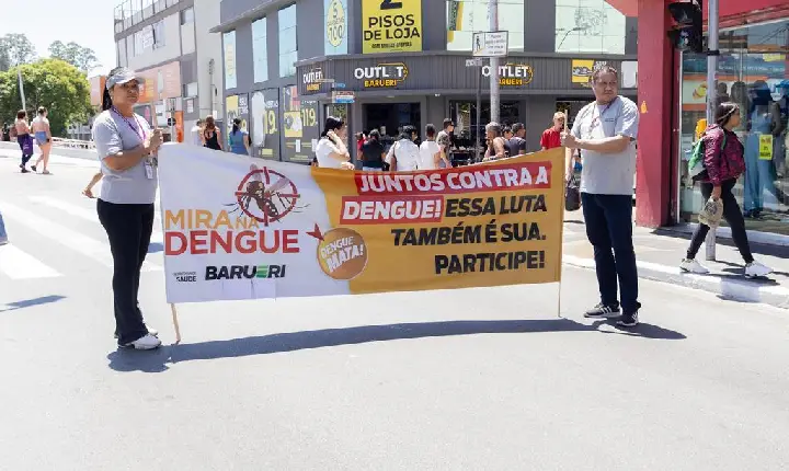 Combate à dengue: prevenção, informação e ação salvam vidas em Barueri