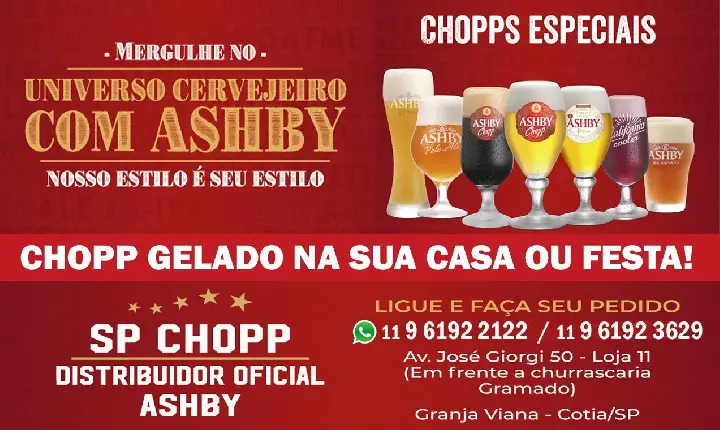 Distribuidor Oficial Chopp ASHBY