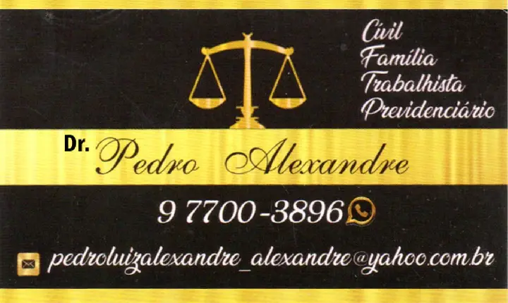 Dr. Pedro Alexandre