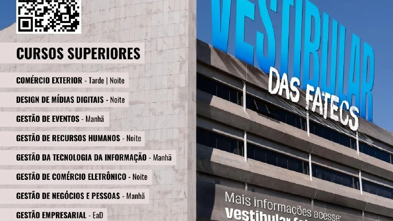 Fatec Barueri abre inscrições para Vestibular de 2027 com 9 cursos superiores gratuitos