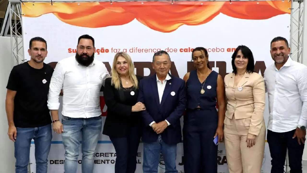 Jandira lança Campanha do Agasalho 2026 para ajudar famílias no inverno