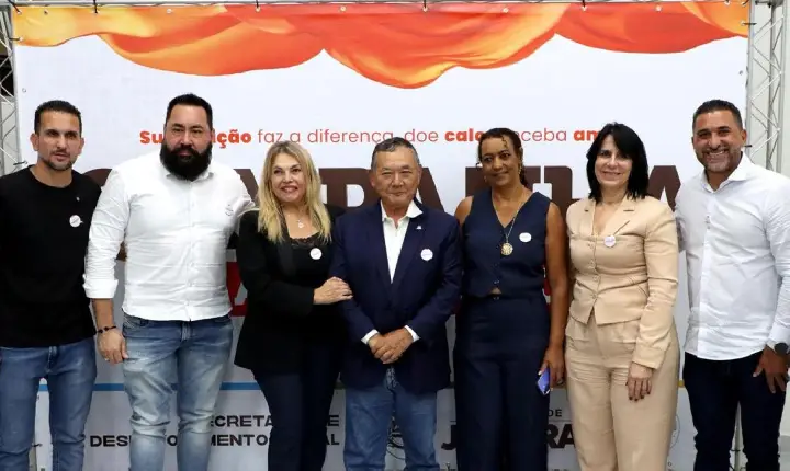 Jandira lança Campanha do Agasalho 2026 para ajudar famílias no inverno