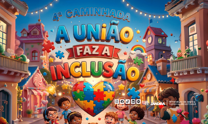 Jandira realiza 4ª Caminhada pela Inclusão e reforça apoio às pessoas com TEA