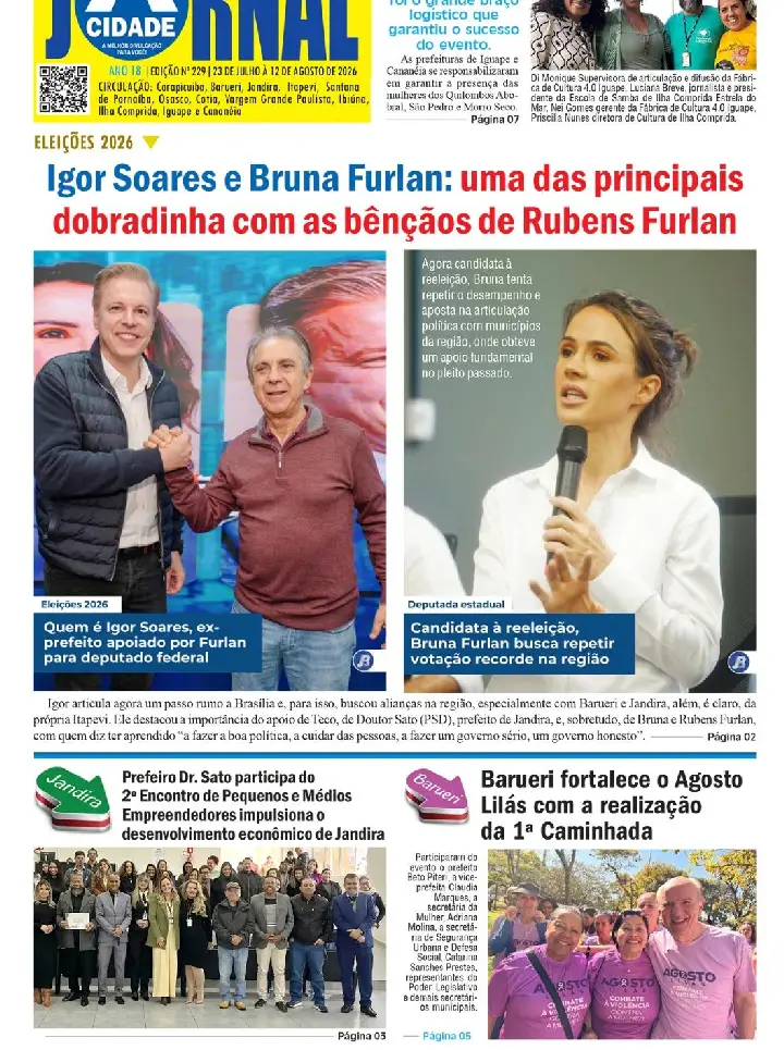 Jornal A CIDADE ed 229 Agosto 2026
