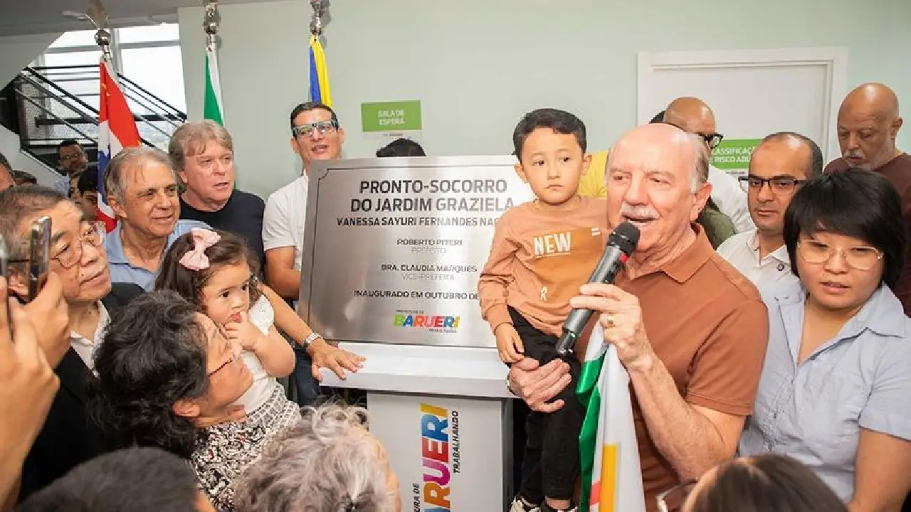 Prefeito Beto Piteri inaugura Pronto-Socorro do Jardim Graziela com atendimento 24 horas