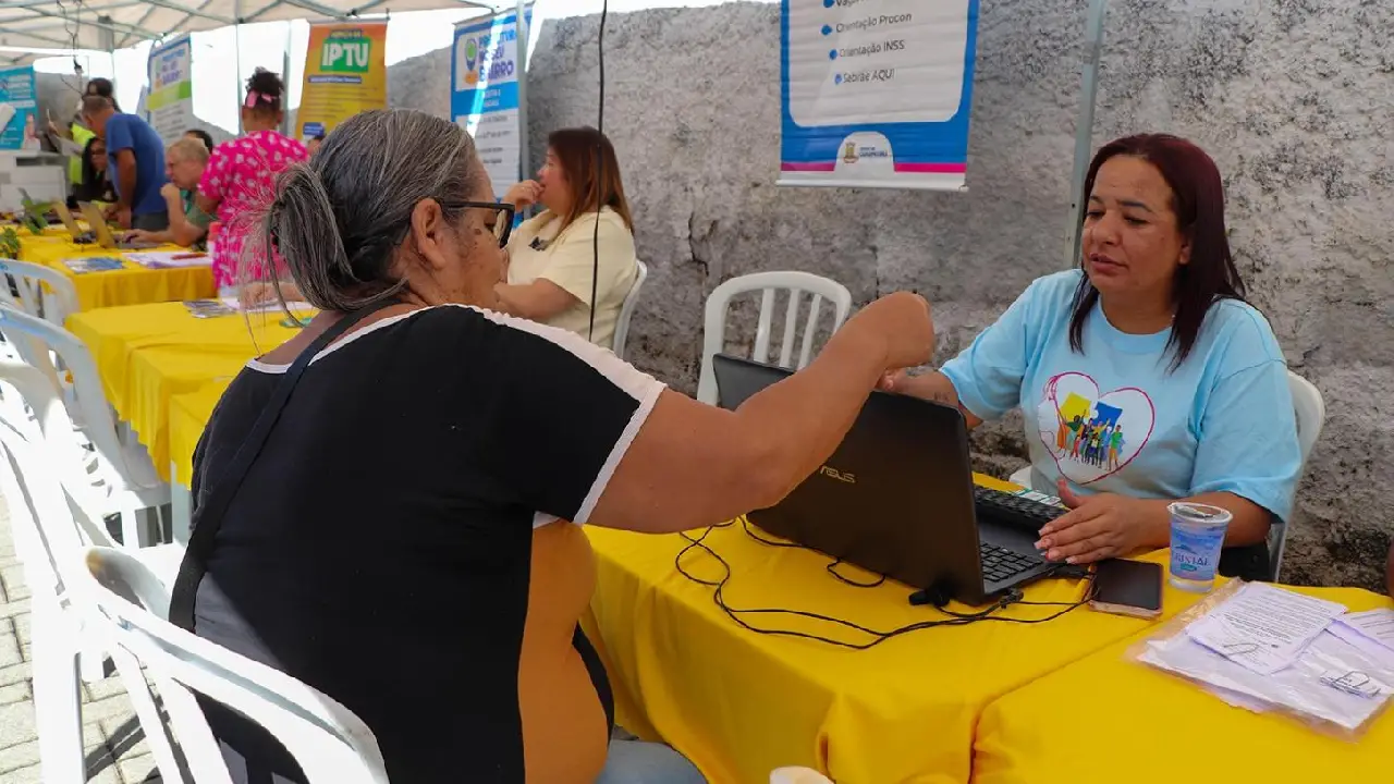 Prefeitura no Seu Bairro e Saúde + Perto de Você: Prefeitura leva serviços gratuitos ao Parque Jandaia