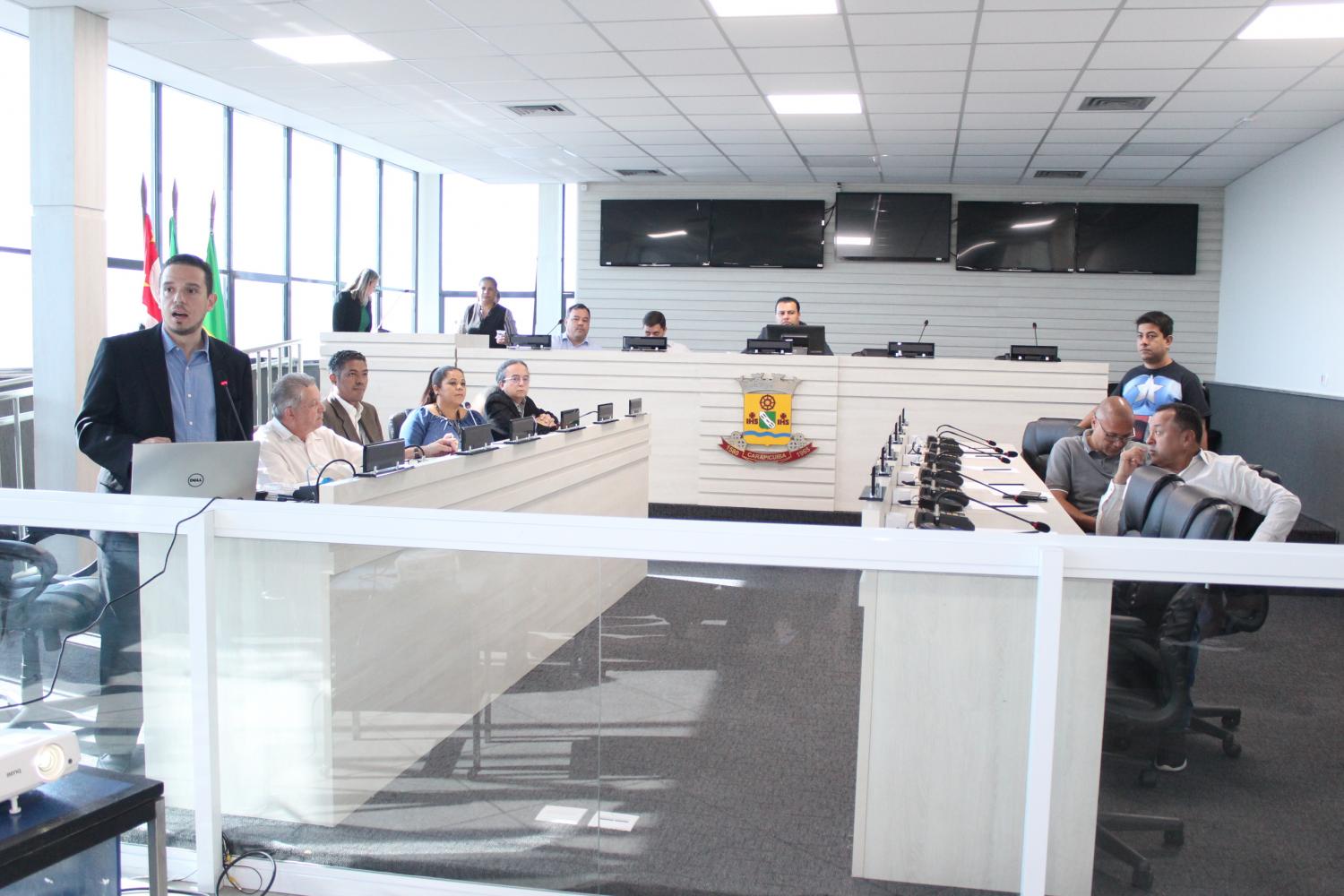 CÂMARA DE CARAPICUÍBA SEDIA REUNIÃO COM A IMPRENSA SOBRE NOVO CEAGESP