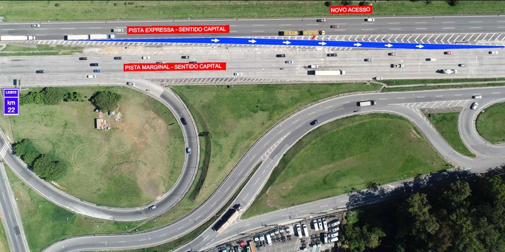 CCR ViaOeste conclui inversão de acesso na Castello Branco em Barueri