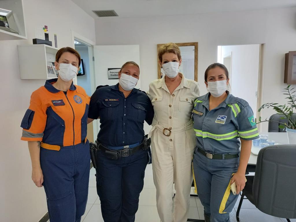 Mulheres se destacam também nas forças de segurança de Barueri