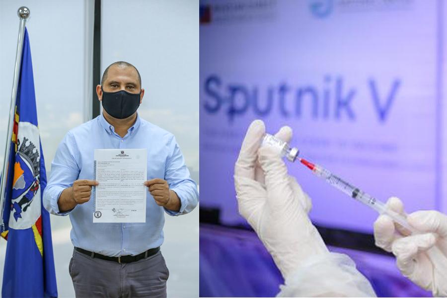 Prefeito Marcos Tonho anuncia a compra de 100 mil doses da vacina Sputnik V e a abertura de 46 novos leitos