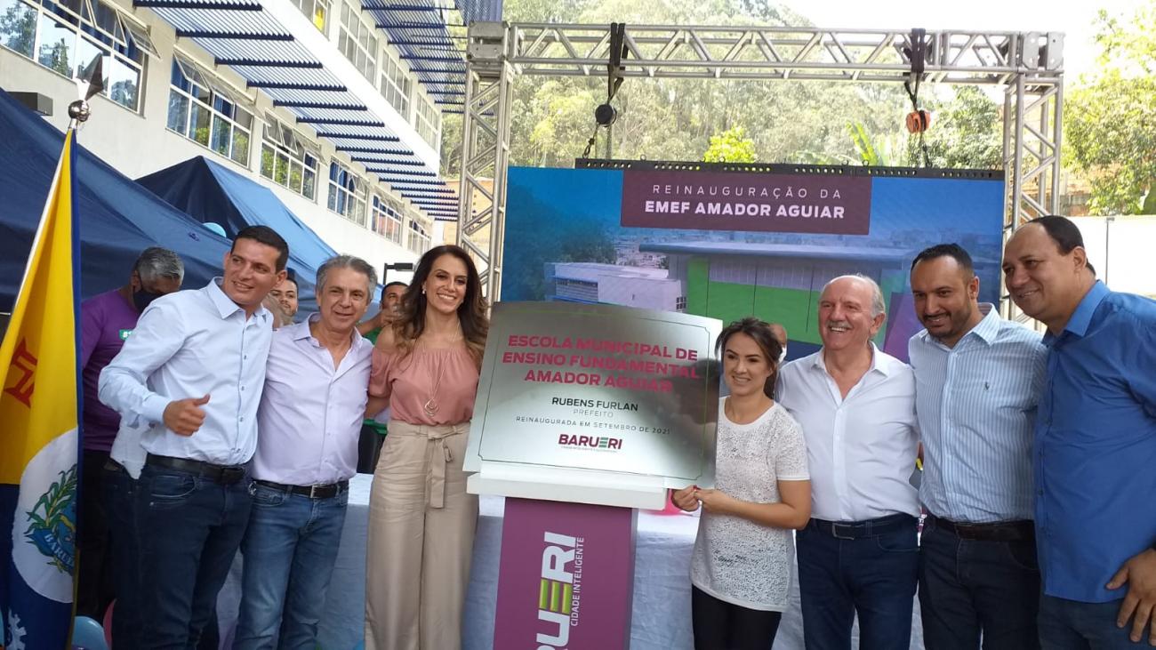 Comunidade do Parque Imperial festeja nova Emef Amador Aguiar