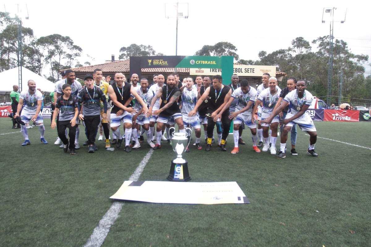 Seleção de Jandira é campeã da Copa do Brasil de Futebol de 7
