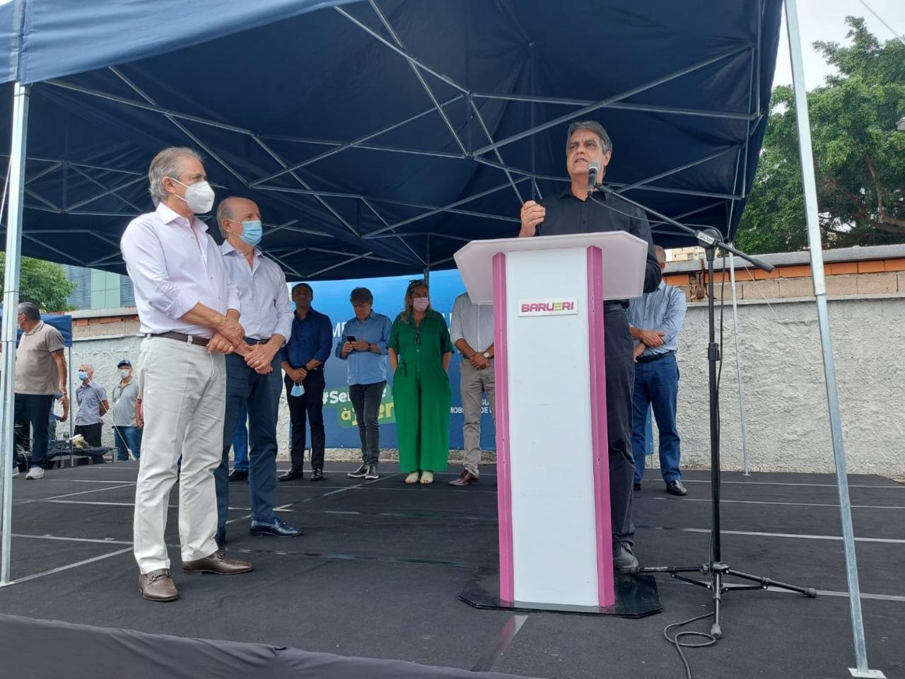 Furlan e Beto Piteri apresentam Coronel Rinaldo, novo Secretário de Segurança Pública de Barueri