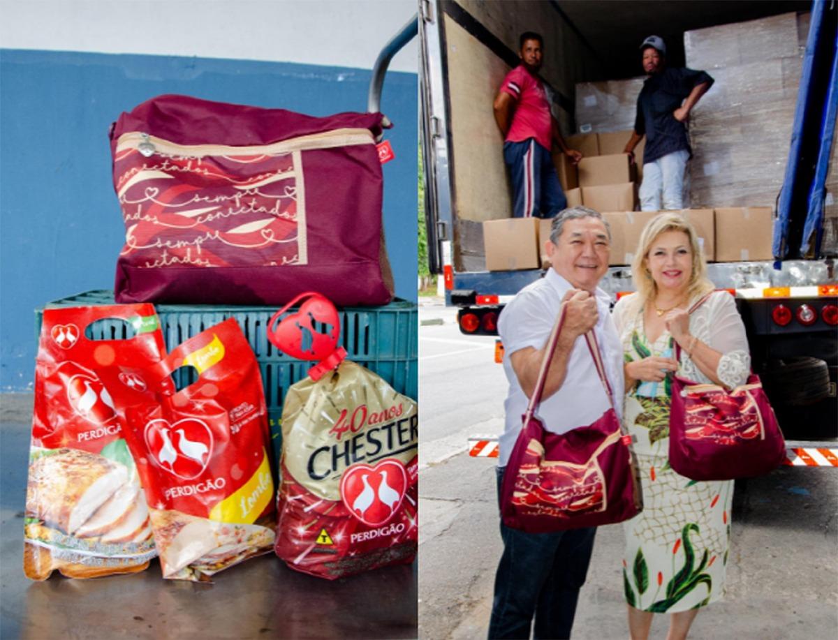 Doutor Sato entrega cestas de Natal a todos os servidores públicos de Jandira