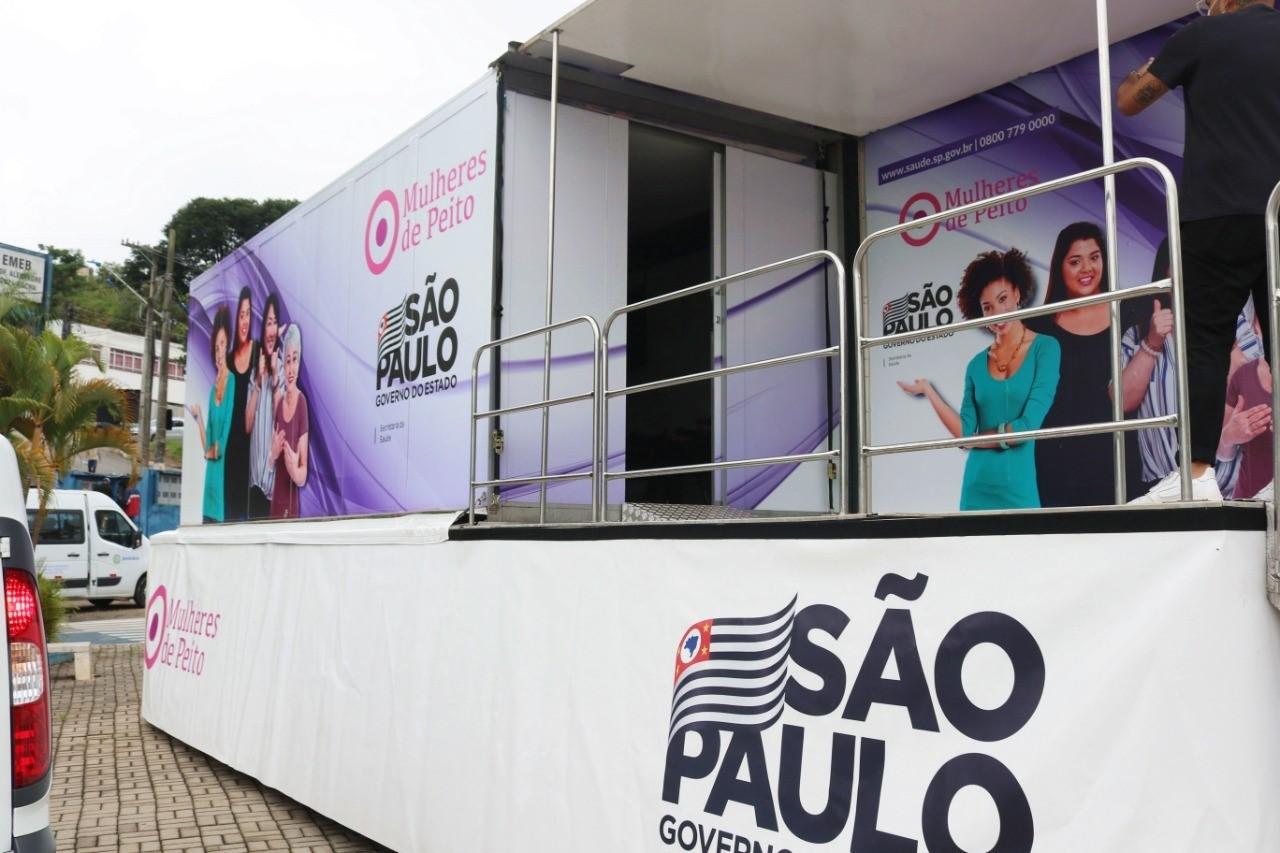 Últimos dias da Carreta da Mamografia em Jandira