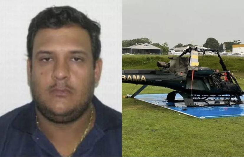 Empresário é preso em casa de alto padrão em Goiânia suspeito de mandar queimar helicópteros do Ibama no AM