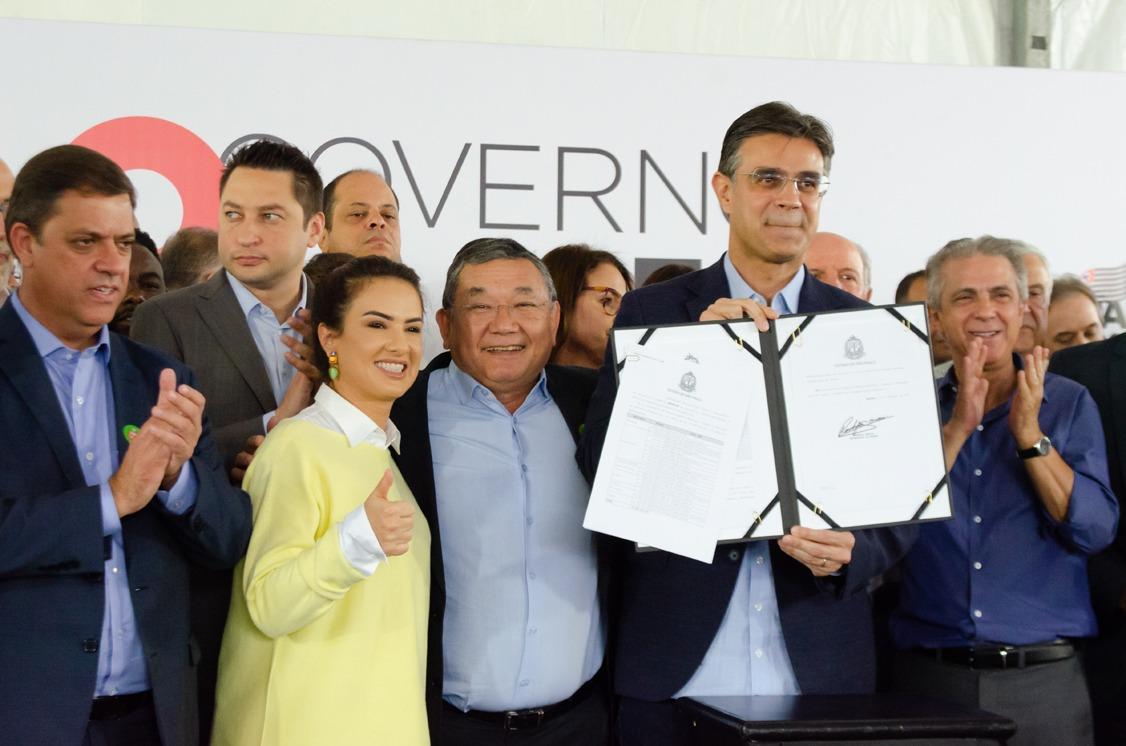 Doutor Sato participa de ação do programa Governo na Área, iniciativa do governador Rodrigo Garcia