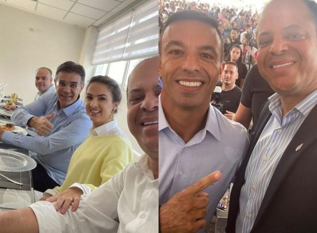 Pré-candidato a federal, Ribamar Silva mostra força ao se aproximar de lideranças estaduais