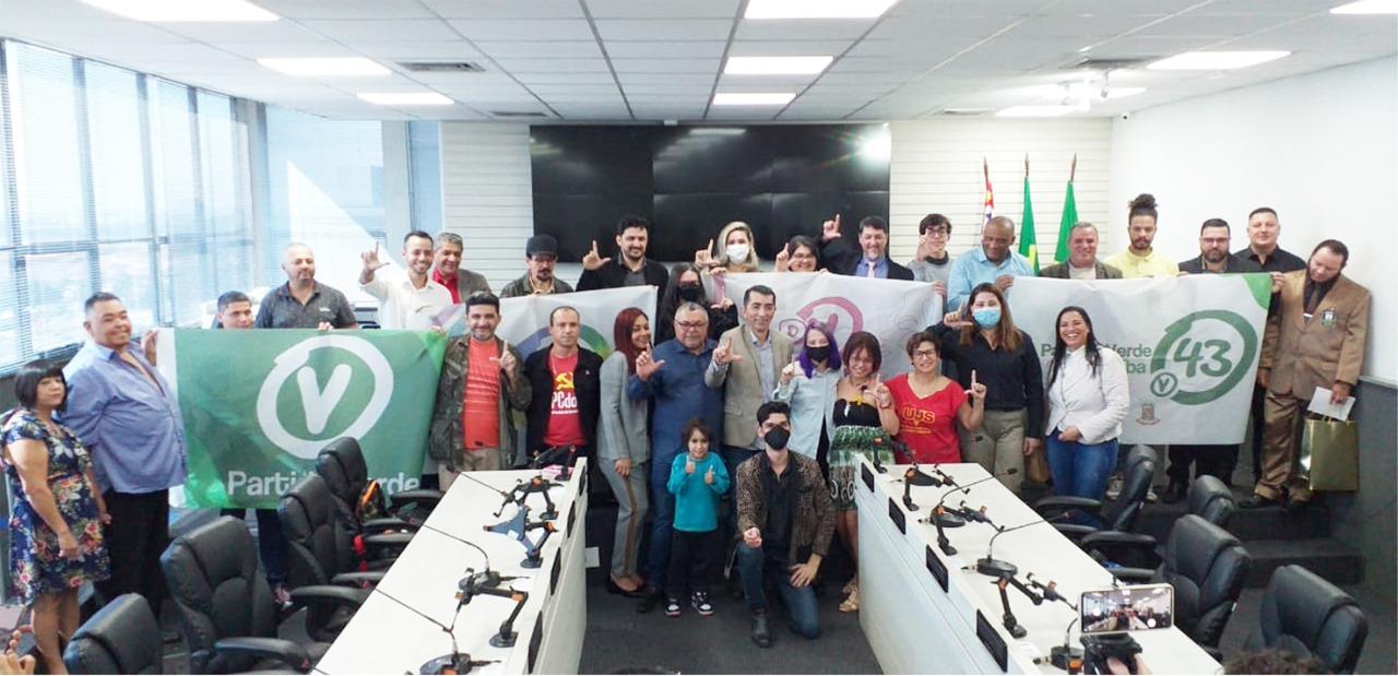 José Ribamar Piauilino: Presidente do (PV), Partido Verde de Carapicuíba, dá posse a formação, novo Diretório Municipal