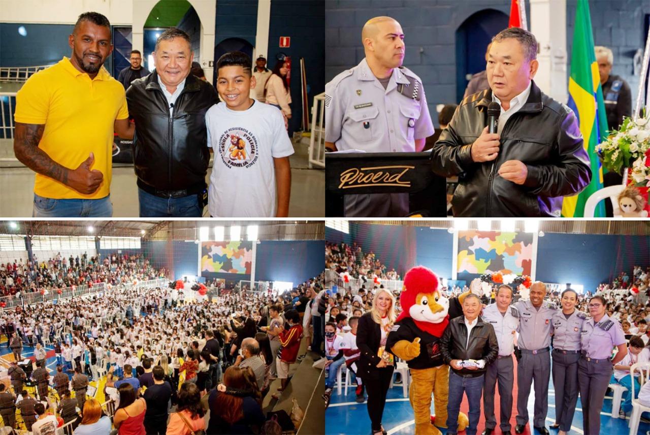 Com apoio de Doutor Sato, mais de 1.000 alunos da rede municipal de ensino devem se formar no PROERD neste ano