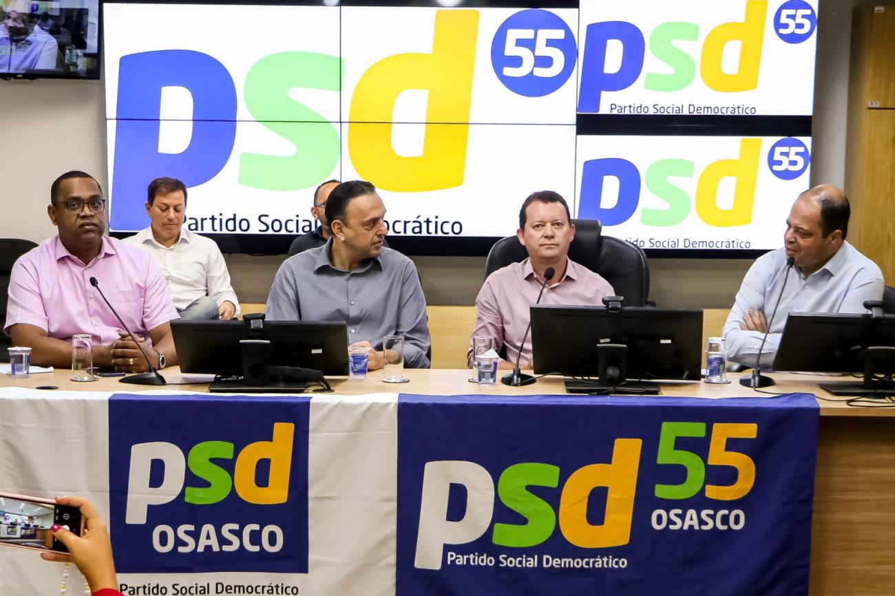 Ribamar Silva participa de coletiva com o pré-candidato ao Governo do Estado pelo PSD, Felício Ramuth