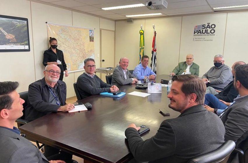 Prefeito se reúne com secretário estadual para obras no Trevo Tamboré/Carapicuíba