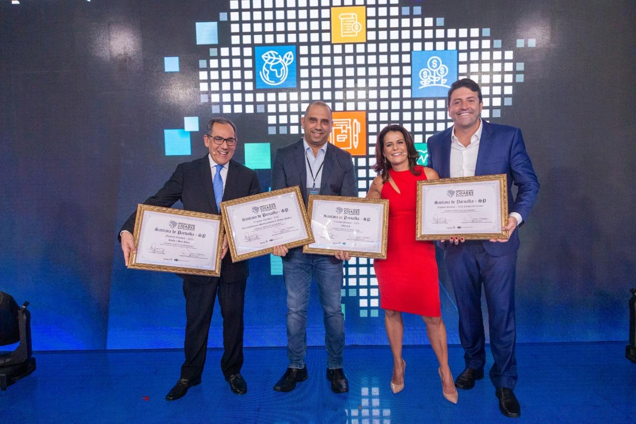 Prêmio Band Cidades Excelentes aponta Santana de Parnaíba como a melhor do Estado em Educação e Desenvolvimento