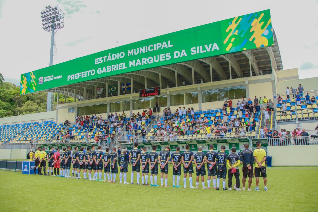 Finais dos campeonatos municipais acontecem no Estádio Municipal em Santana de Parnaíba