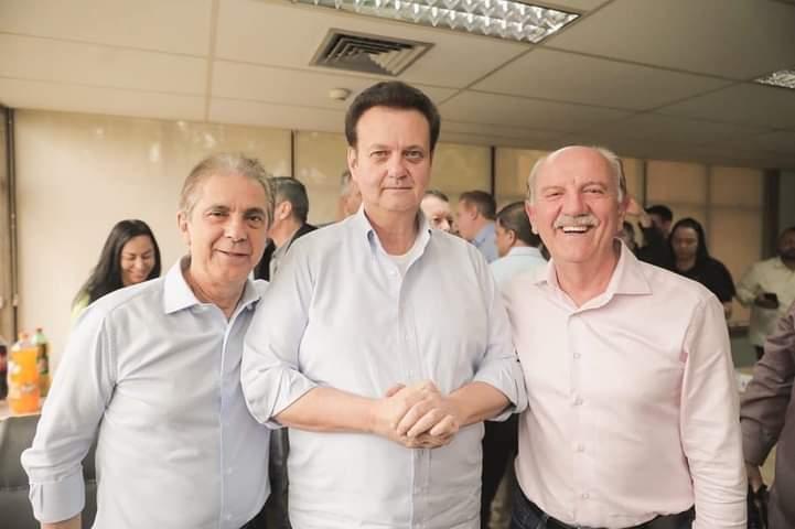 Rubens Furlan, Beto Piteri e Prefeitos da região, participam de reunião com o Secretário de Estado, Gilberto Kassab