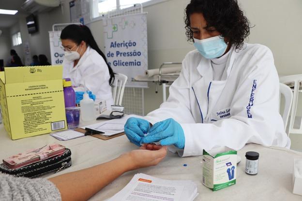 Prefeitura de Carapicuíba realiza ação Saúde + Perto de Vc no Jd. Angélica