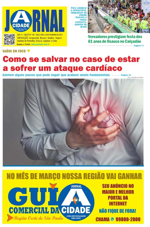 Jornal A CIDADE ed 180 Fevereiro 2023