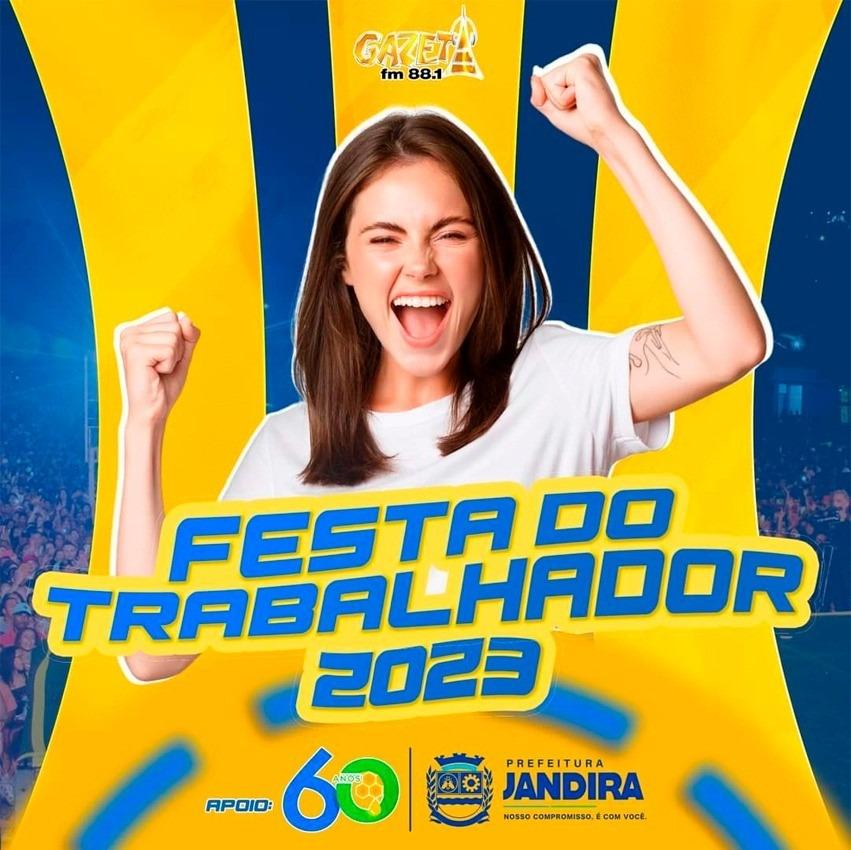 Prefeitura de Jandira anuncia Festa do Trabalhador 2023