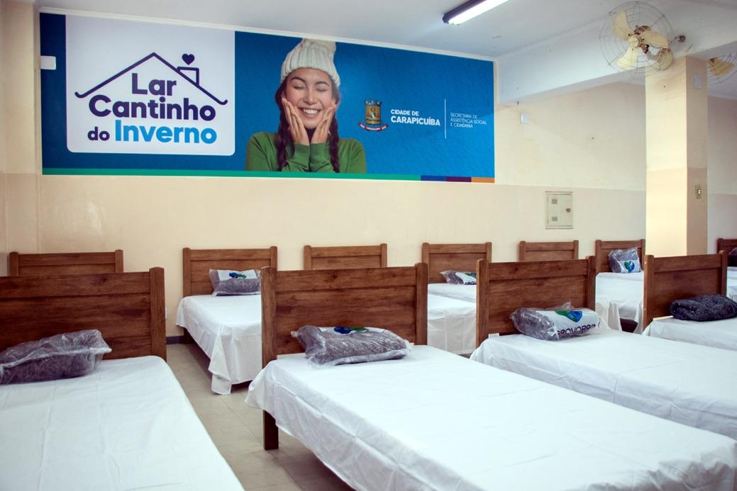 Prefeitura inaugura abrigo para pessoas em situação de rua nos dias de baixa temperatura