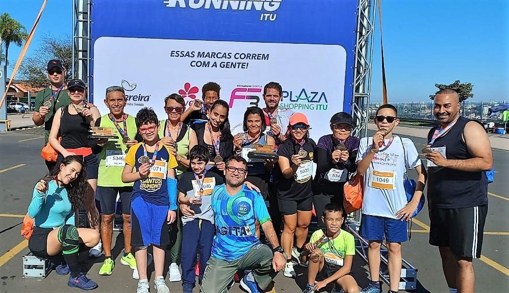 Atletismo de Jandira se destaca no circuito TEM Running 2023, realizado em Itu
