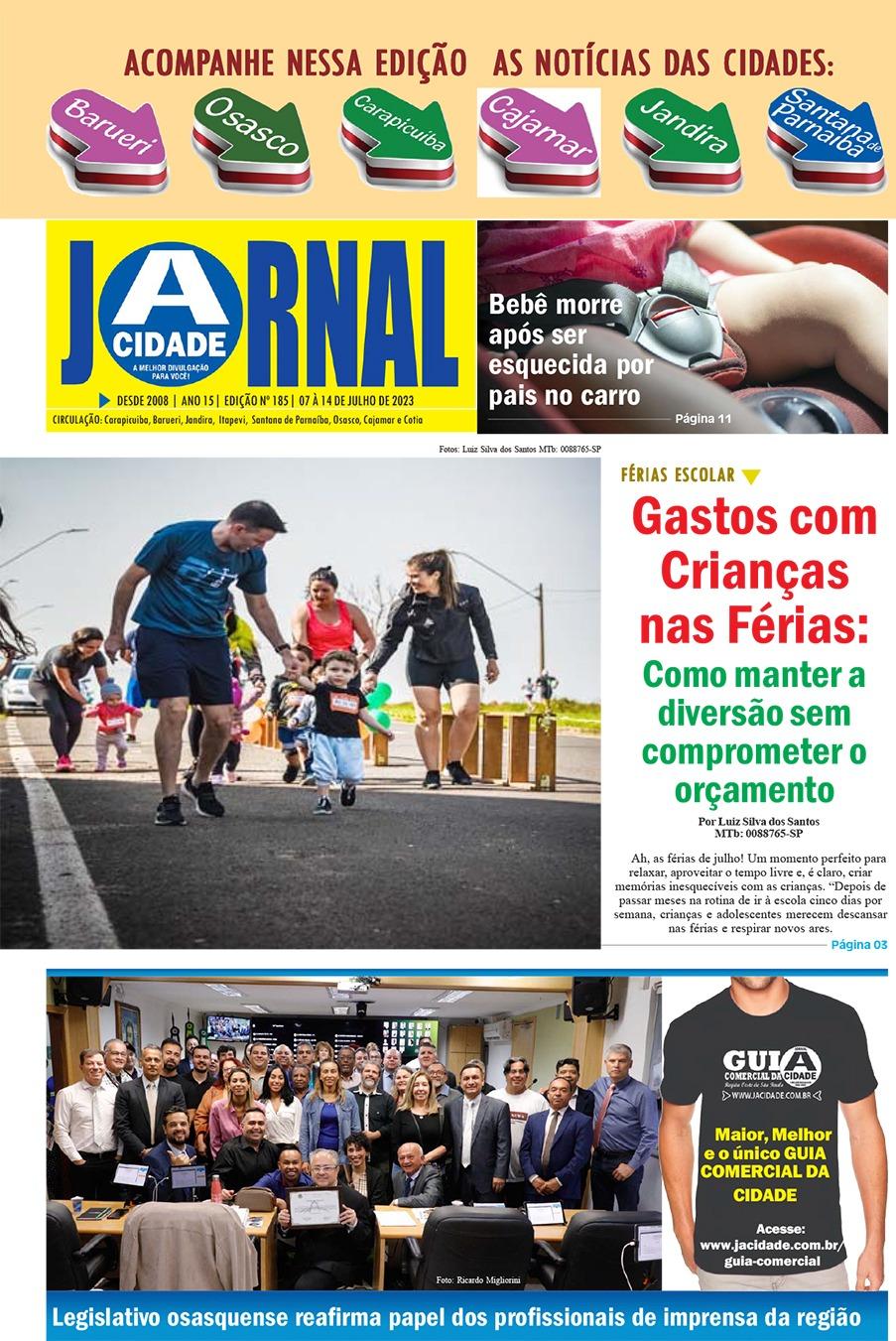 Jornal A CIDADE ed 185 Julho 2023