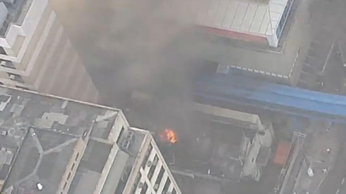 Incêndio atinge torres de resfriamento do Instituto do Coração, na Zona Sul de SP