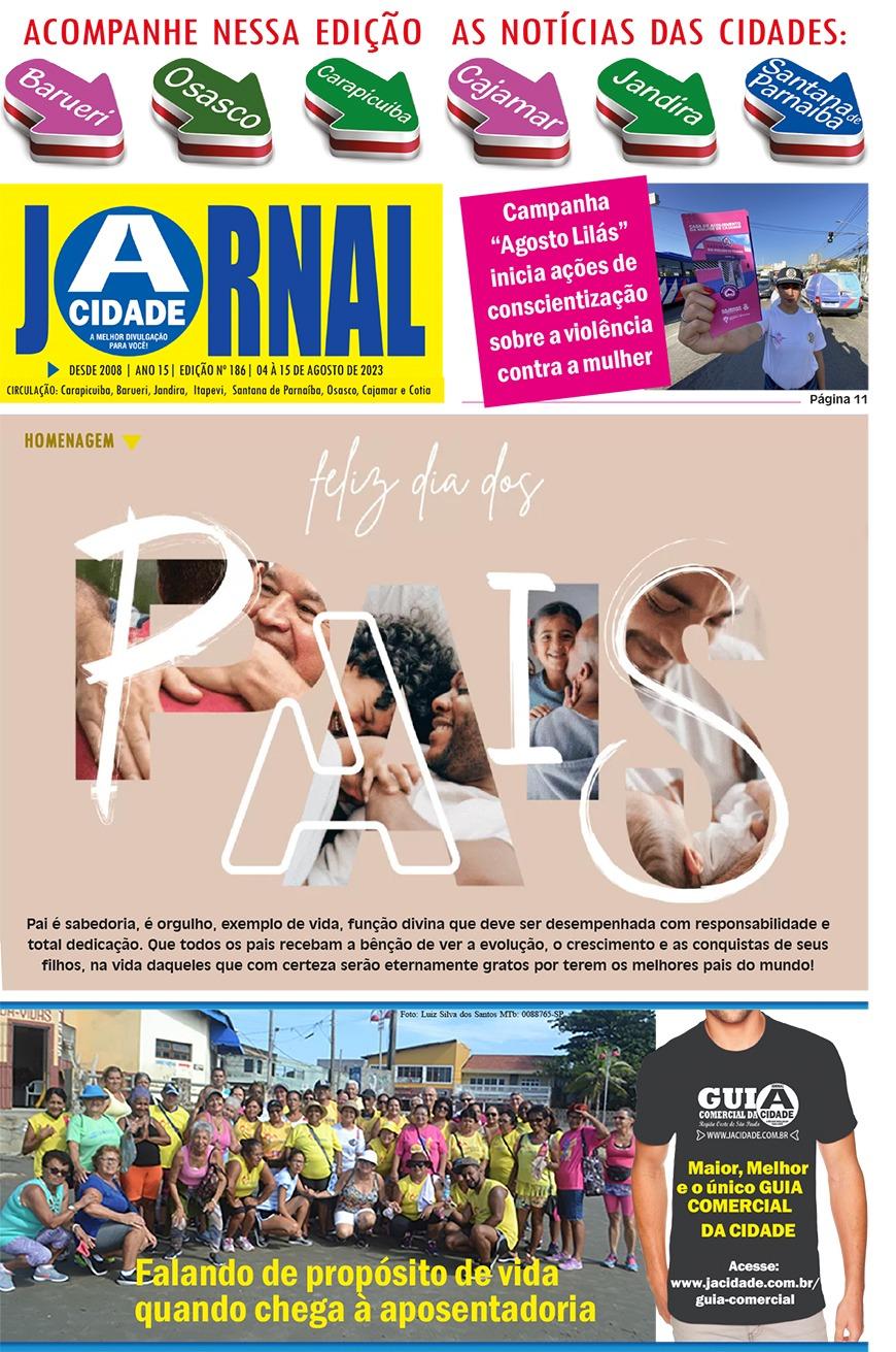 Jornal A CIDADE ed 186 Agosto 2023