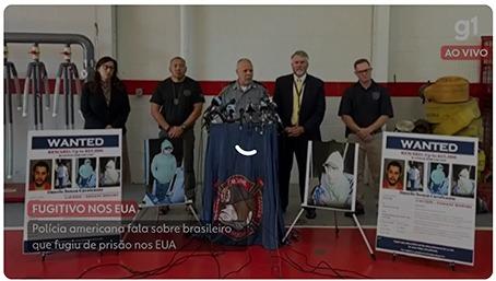 URGENTE!!! Brasileiro foragido nos EUA é capturado