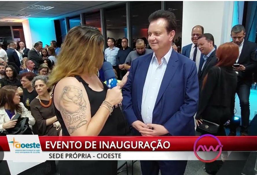 Kassab representa governador em inauguração de sede do Cioeste em Alphaville
