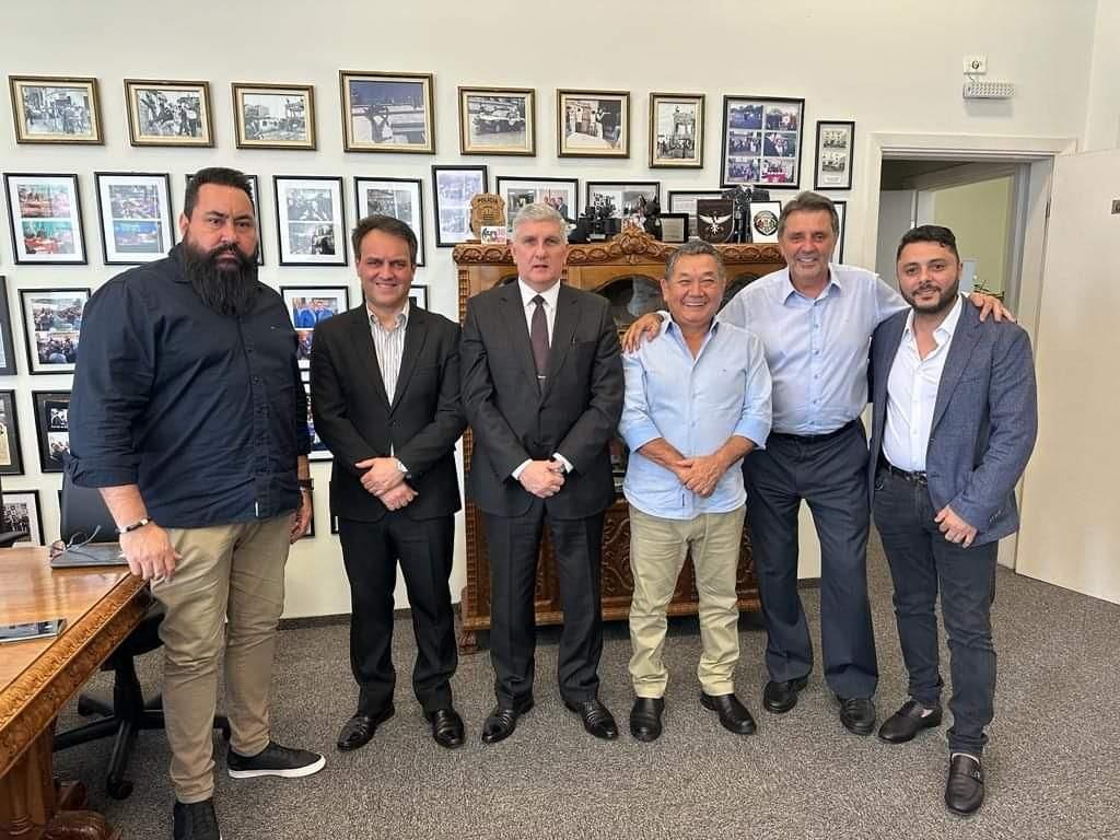 Doutor Sato participa de reunião na Secretaria de Segurança Pública do Estado de São Paulo 