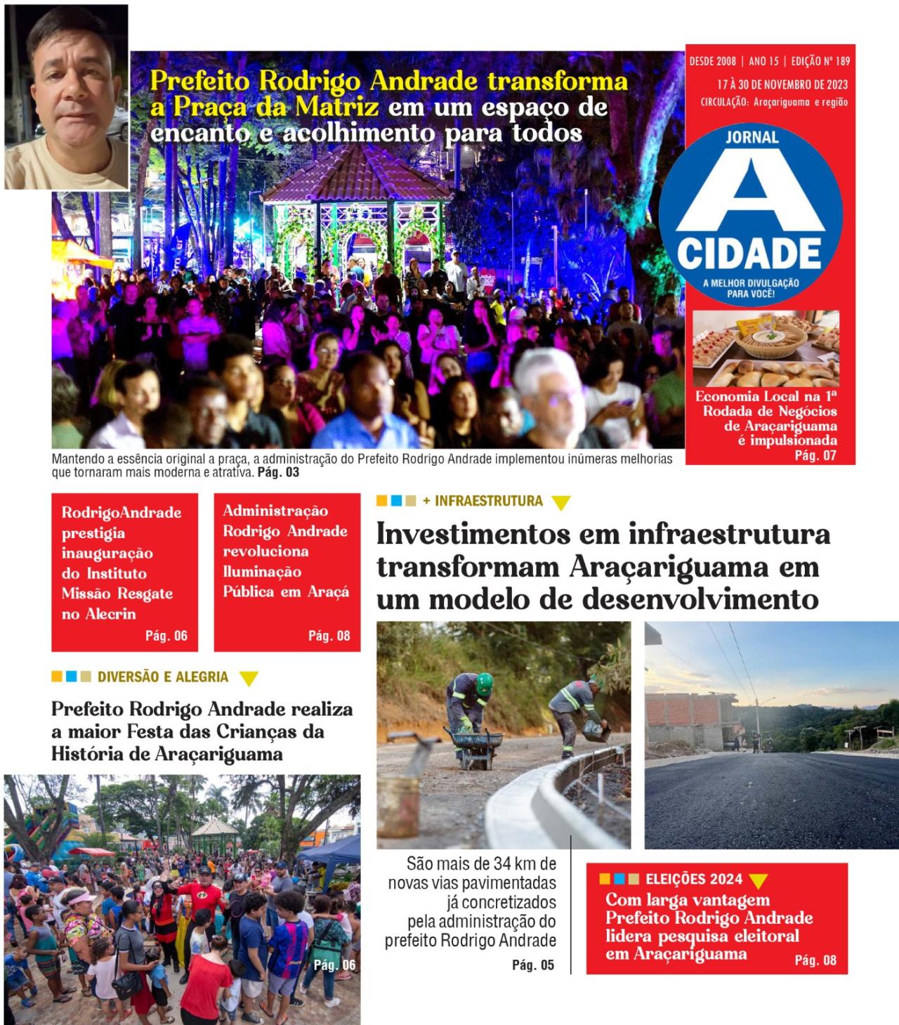 Jornal A CIDADE ed 189 Novembro 2023