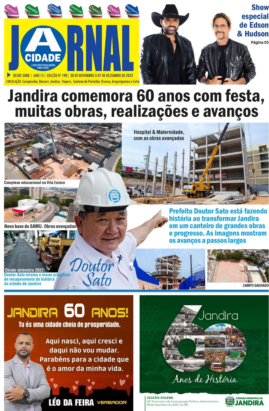 Jornal A CIDADE ed 190 Dezembro 2023