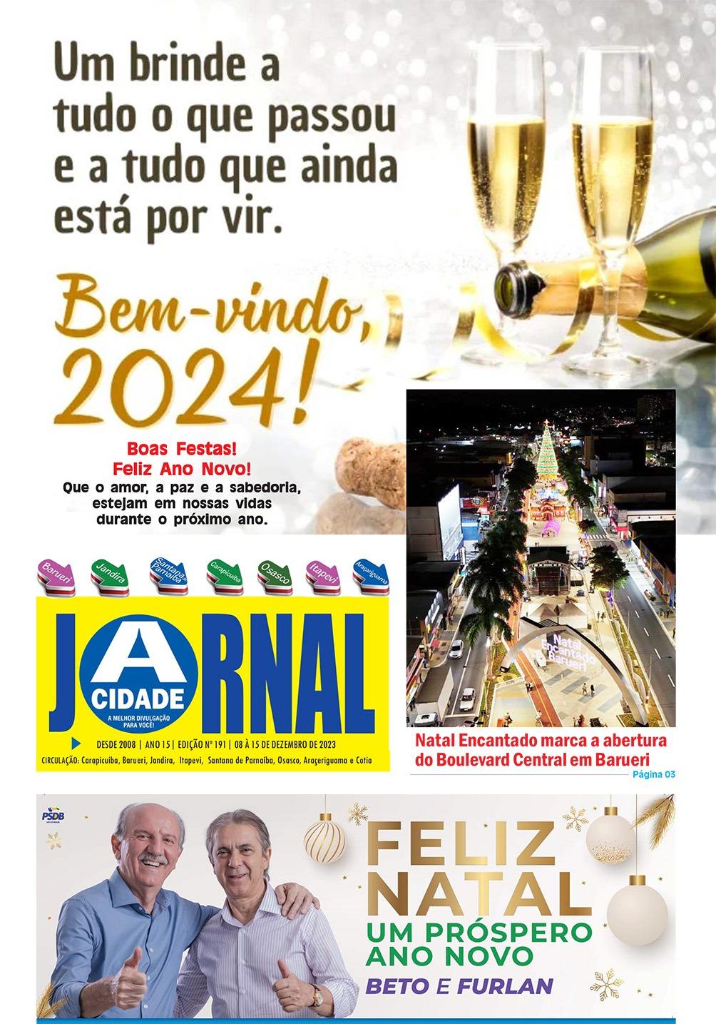 Jornal A CIDADE ed 191 Dezembro 2023