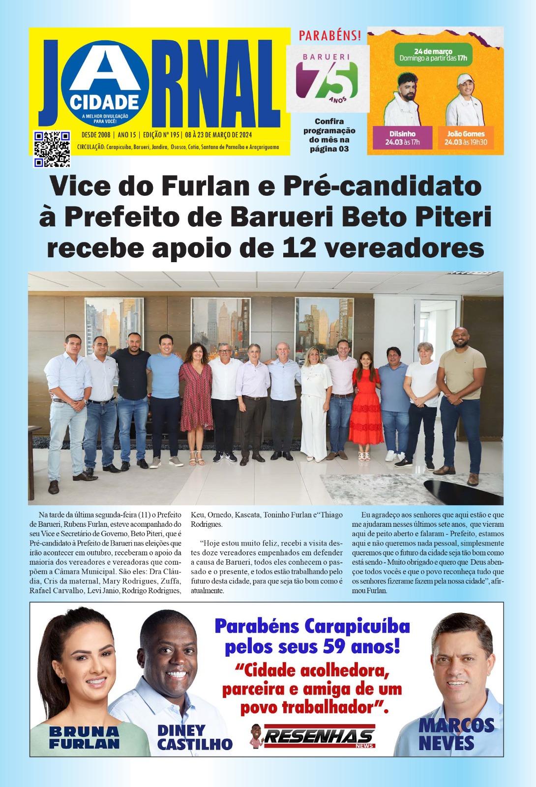 Jornal A CIDADE ed 195 Março 2024