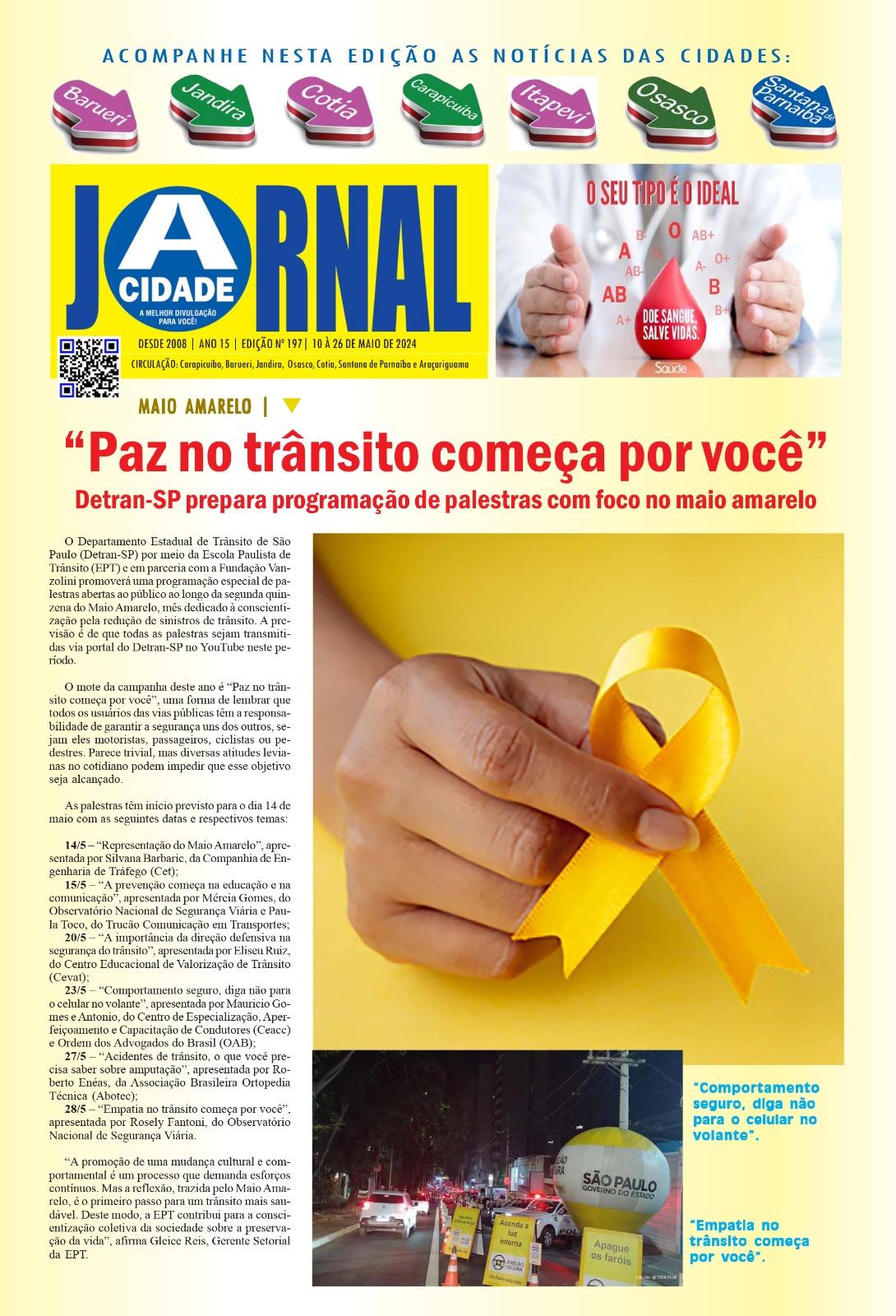 Jornal A CIDADE ed 197 Maio 2024