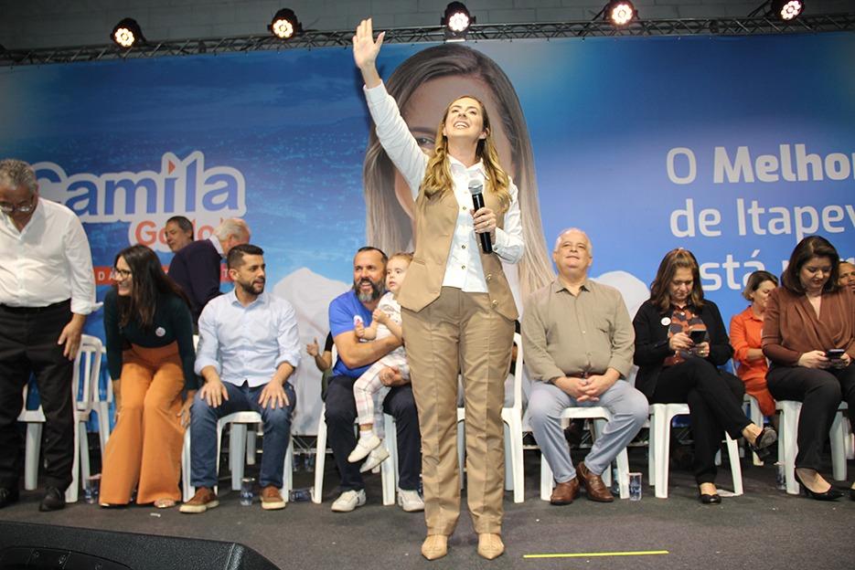 Lançamento oficial da Pré-Candidatura de Camila Godoi à Prefeitura de Itapevi marca nova história para a cidade com a presença de autoridades